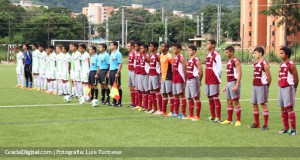 +FOTOS | La Vinotinto Sub-15 realizó un encuentro amistoso con la Escuela de Fútbol Menor Secasports