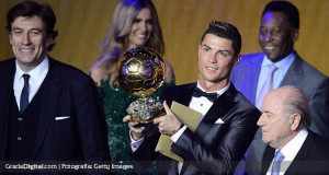 +FOTOS | Cristiano Ronaldo se ganó el ansiado Balón de Oro 2013