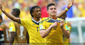 Colombia lleva la cumbia a octavos de final