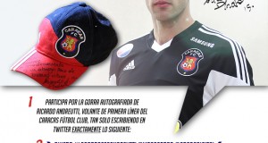 GANACONGD | Concursa desde ya por una gorra del Caracas FC autografiada por Ricardo Andreutti