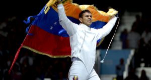 Rubén Limardo apunta con su espada a dos medallas más